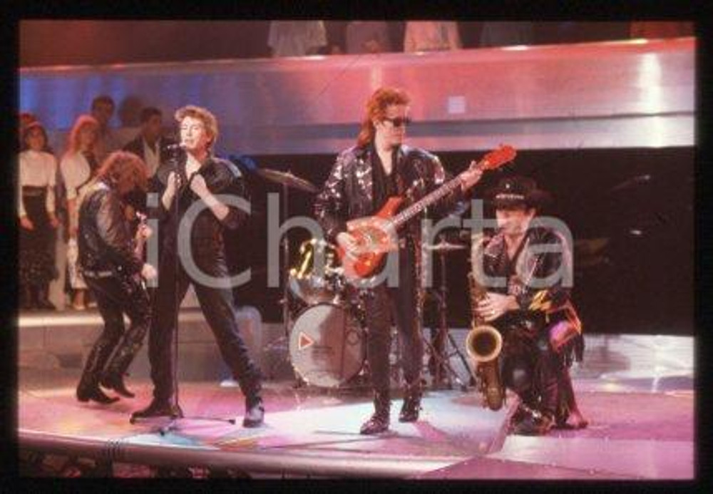 35mm vintage slide* 1986 ca MUSIC "THE PSYCHEDELIC FURS" a post-punk band 51