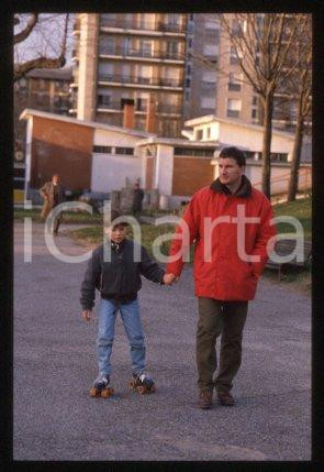 35mm vintage slide* 1988 ca ITALY "UN BAMBINO" Actor Matteo BELLINA Oscar (15)