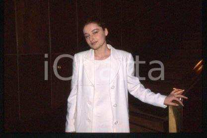 35mm vintage slide* 1998 MILANO TEATRO "HOLLYWOOD" L'attrice Julka BEDESCHI (24)