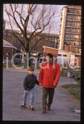 35mm vintage slide* 1988 ca ITALY "UN BAMBINO" Actor Matteo BELLINA Oscar (14)