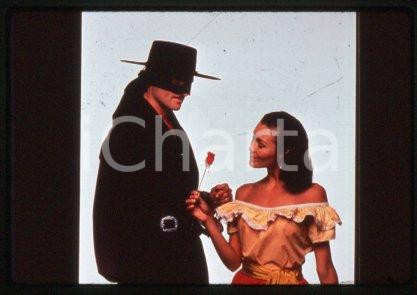 35mm vintage slide* 1990 DRAMA Series "ZORRO" Actres  Patrice MARTINEZ (15)