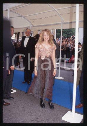 35mm vintage slide* 1996 ca CINEMA American actress Mia FARROW Harris YULIN (14)