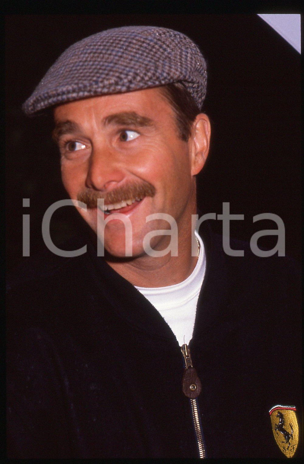 35mm vintage slide* 1990 ca VOLVO TOUR Nigel MANSELL - Ritratto (7)