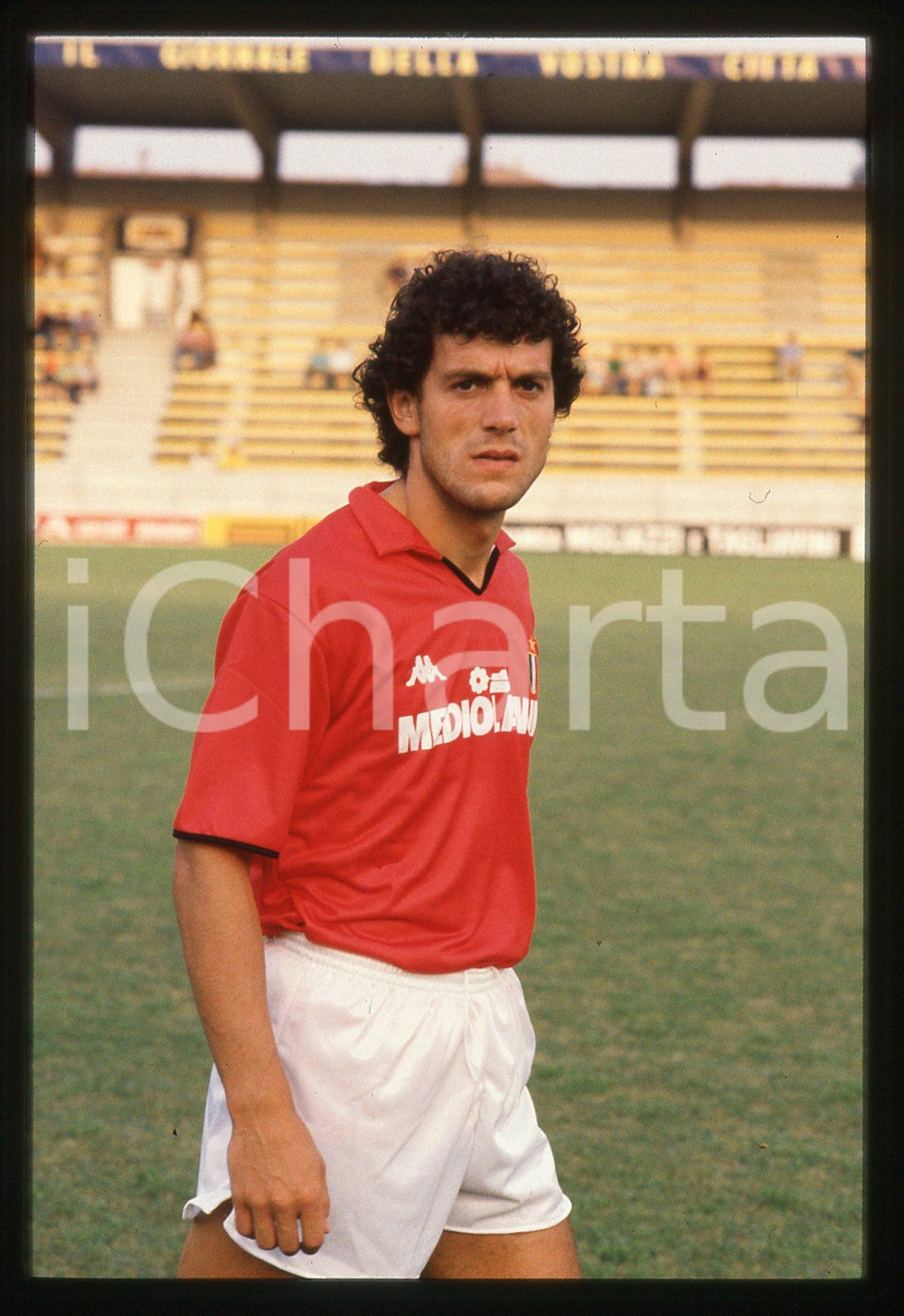 35mm vintage slide* 1988 ITALIA Roberto DONADONI A.C. MILAN - Allenamento (3)