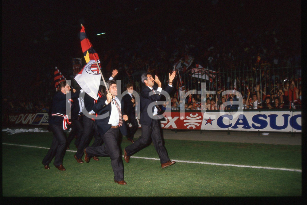 35mm vintage slide* 1988 MILANO Alberigo EVANI e Pietro Paolo VIRDIS A.C. MILAN