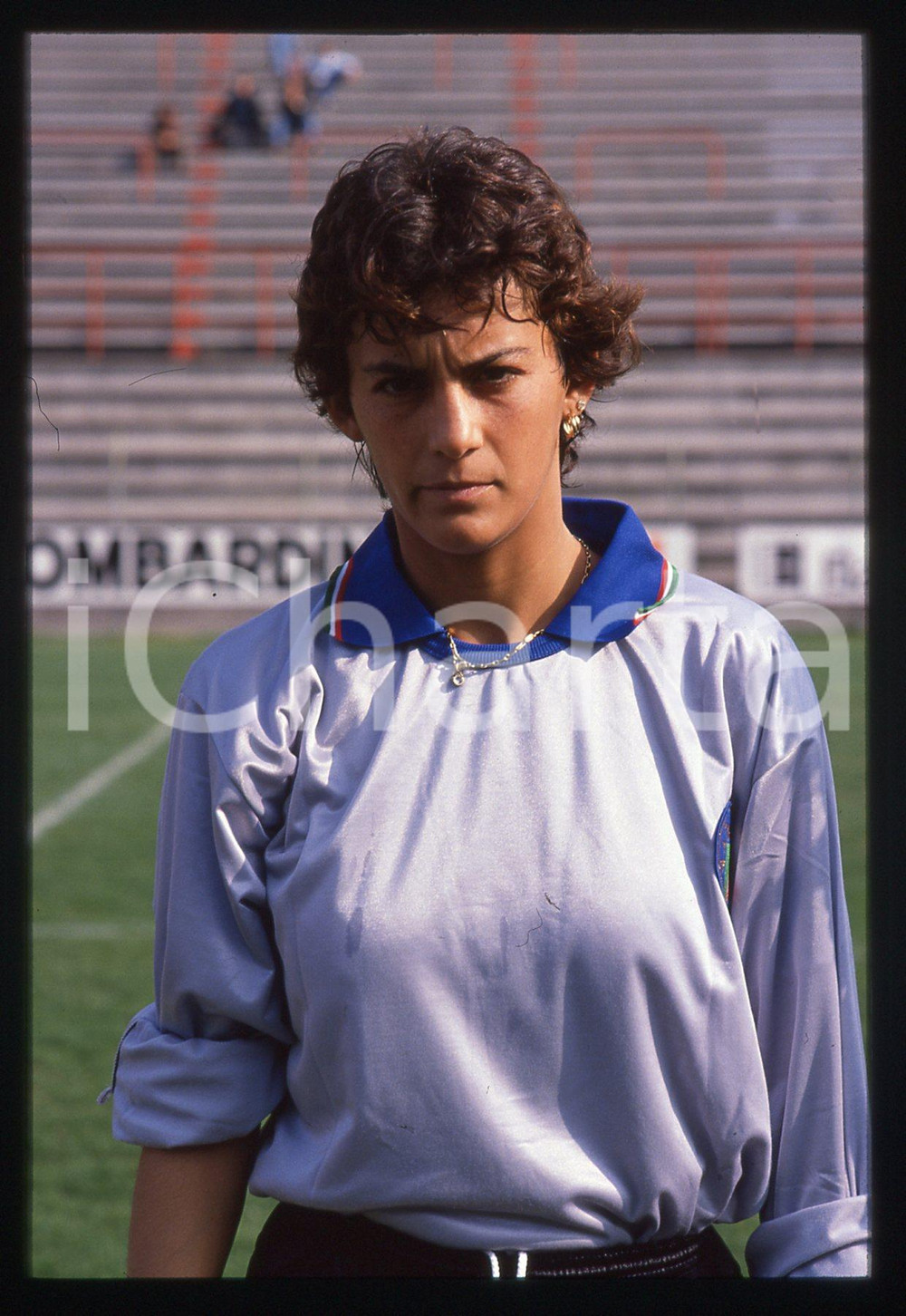 35mm vintage slide* 1989 REGGIO EMILIA - CALCIO FEMMINILE Eva RUSSO (2)