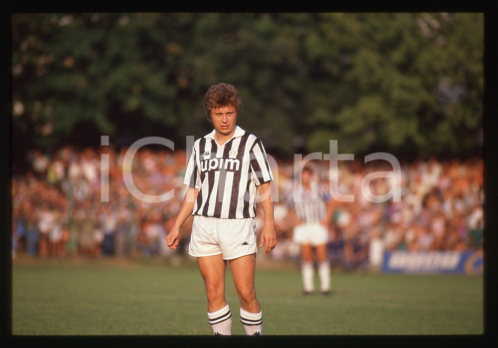 35mm vintage slide* 1989 CALCIO - PRO VERCELLI vs JUVENTUS Oleksandr ZAVAROV 7
