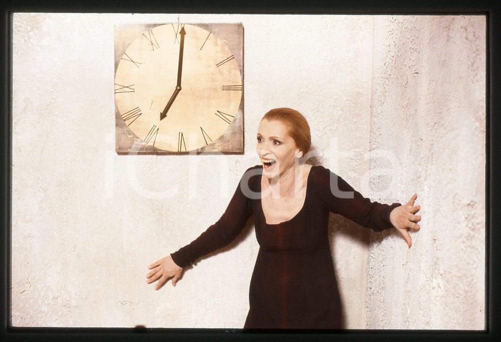 35mm vintage slide* 1980 ca TEATRO Lidija KOZLOVIC in scena (3)