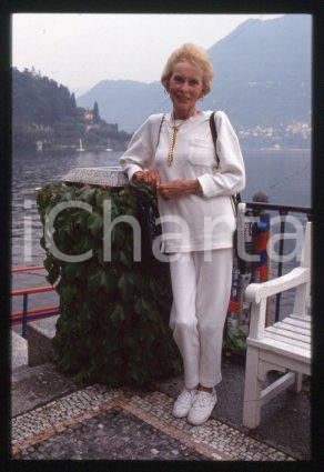 35mm vintage slide* 1992 CERNOBBIO VILLA D'ESTE American actress Janet LEIGH 55