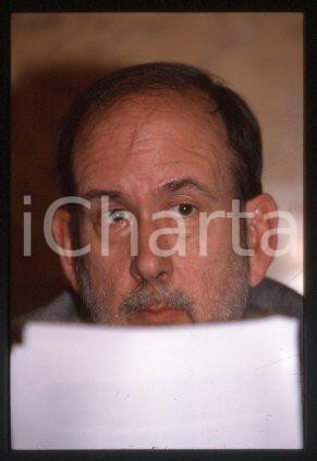 35mm vintage slide* 1990 ca MILAN American historian Michael LEDEEN Portrait (2)