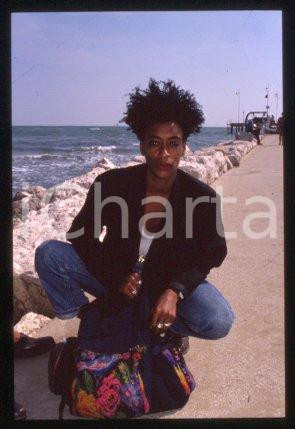 35mm vintage slide* 1990 ca CINEMA "MO' BETTER BLUES" Actress Joie LEE (2)