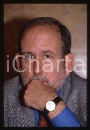 35mm vintage slide* 1990 ca MILAN American historian Michael LEDEEN Portrait (1)