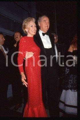 35mm vintage slide* 1988 ca CINEMA Actress Janet LEIGH and Karl MALDEN (78)