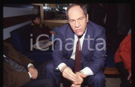 35mm vintage slide* 1992 ca PSI Italian politician Paris DELL'UNTO Portrait (11)