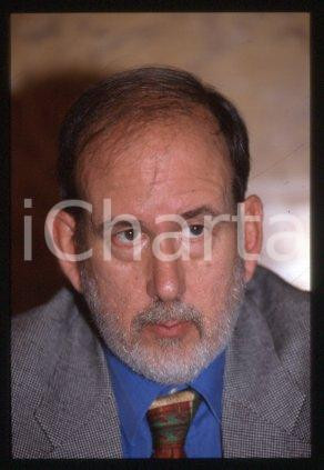 35mm vintage slide* 1990 ca MILAN American historian Michael LEDEEN Portrait (6)