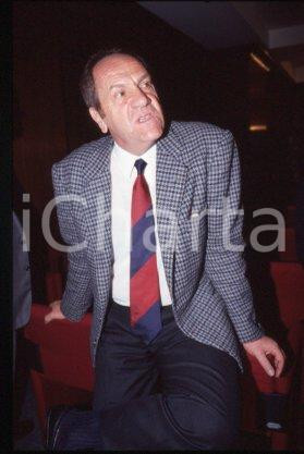 35mm vintage slide* 1992 ca PSI Italian politician Paris DELL'UNTO Portrait (2)