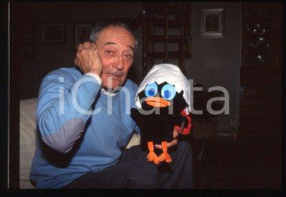 35mm vintage slide* 1990 ca TV Voice actor CALIMERO Ignazio COLNAGHI Portrait 3