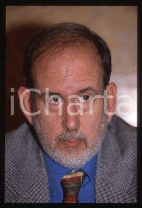 35mm vintage slide* 1990 ca MILAN American historian Michael LEDEEN Portrait (7)