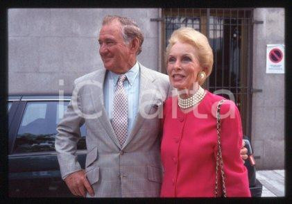 35mm vintage slide* 1992 CERNOBBIO VILLA ERBA Janet LEIGH & Rod TAYLOR (31)