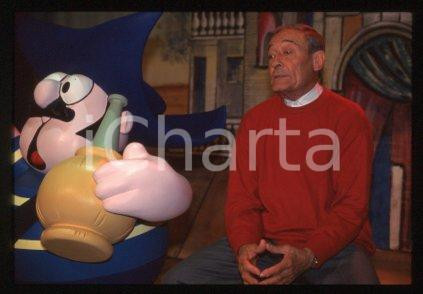 35mm vintage slide* 1990 ca TV Voice actor CALIMERO Ignazio COLNAGHI Portrait 45