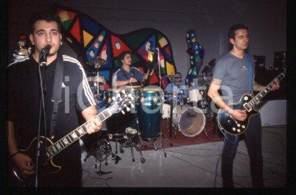 35mm vintage slide* 1994 ITALY Leader of the band TIMORIA Omar PEDRINI (14)