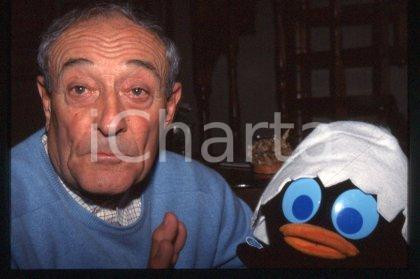 35mm vintage slide* 1990 ca TV Voice actor CALIMERO Ignazio COLNAGHI Portrait 18
