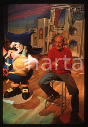 35mm vintage slide* 1990 ca TV Voice actor CALIMERO Ignazio COLNAGHI Portrait 49