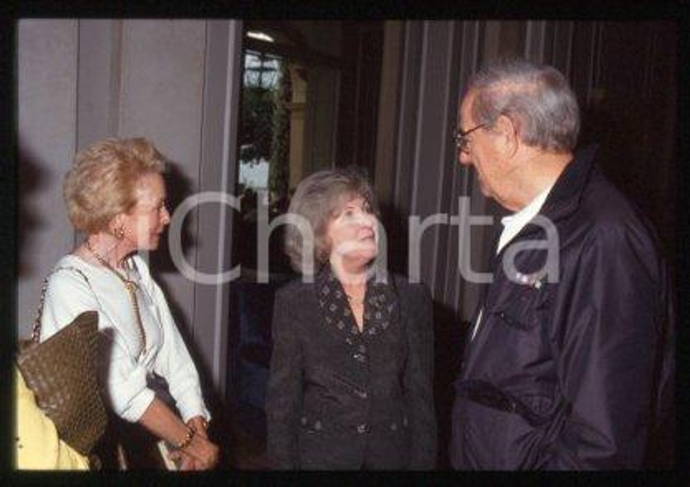35mm vintage slide* 1992 CERNOBBIO VILLA D'ESTE Janet LEIGH Karl MALDEN (67)