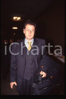 35mm vintage slide* 1999 ca MILAN Telecom Italia Portrait of Ugo RIETMANN 11