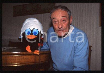 35mm vintage slide* 1990 ca TV Voice actor CALIMERO Ignazio COLNAGHI Portrait 23