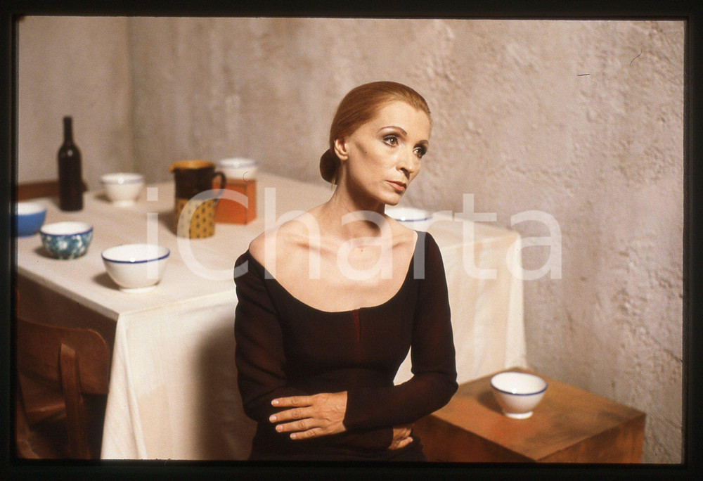 35mm vintage slide* 1980 ca TEATRO Lidija KOZLOVIC in scena (2)