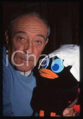 35mm vintage slide* 1990 ca TV Voice actor CALIMERO Ignazio COLNAGHI Portrait 29