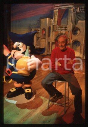 35mm vintage slide* 1990 ca TV Voice actor CALIMERO Ignazio COLNAGHI Portrait 47