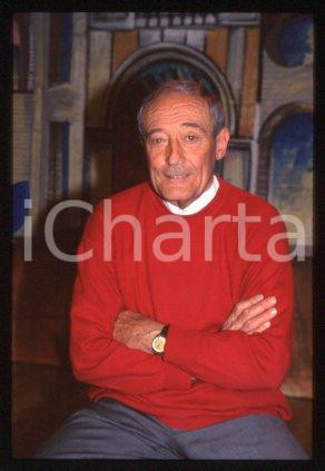 35mm vintage slide* 1990 ca TV Voice actor CALIMERO Ignazio COLNAGHI Portrait 44