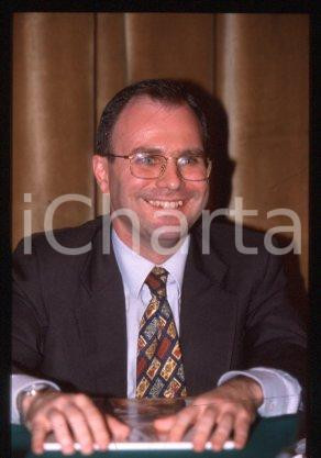 35mm vintage slide* 1990 ca ITALY Portrait of publisher G. BERTIPAGLIA (3)