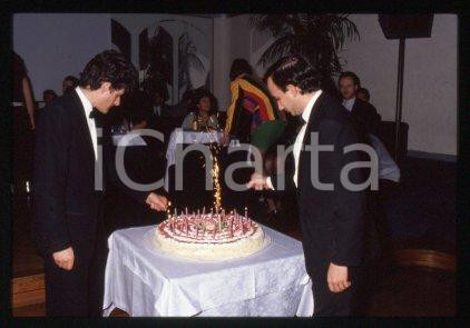 35mm vintage slide* 1992 ca ITALY Party of Guendalina CARIAGGI - the cake (29)