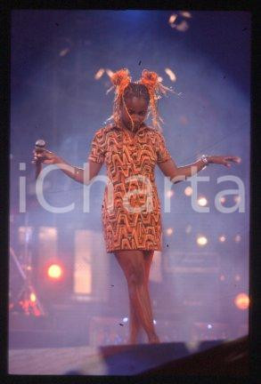35mm vintage slide* 1998 UK GLASTONBURY FESTIVAL Electronic band MORCHEEBA (6)