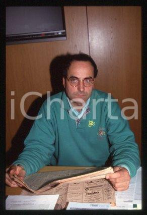 35mm vintage slide* 1990 ca ITALY Portrait of politician Michele BOATO (1)