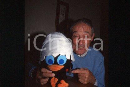 35mm vintage slide* 1990 ca TV Voice actor CALIMERO Ignazio COLNAGHI Portrait 24