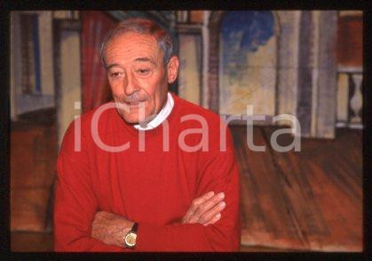 35mm vintage slide* 1990 ca TV Voice actor CALIMERO Ignazio COLNAGHI Portrait 42