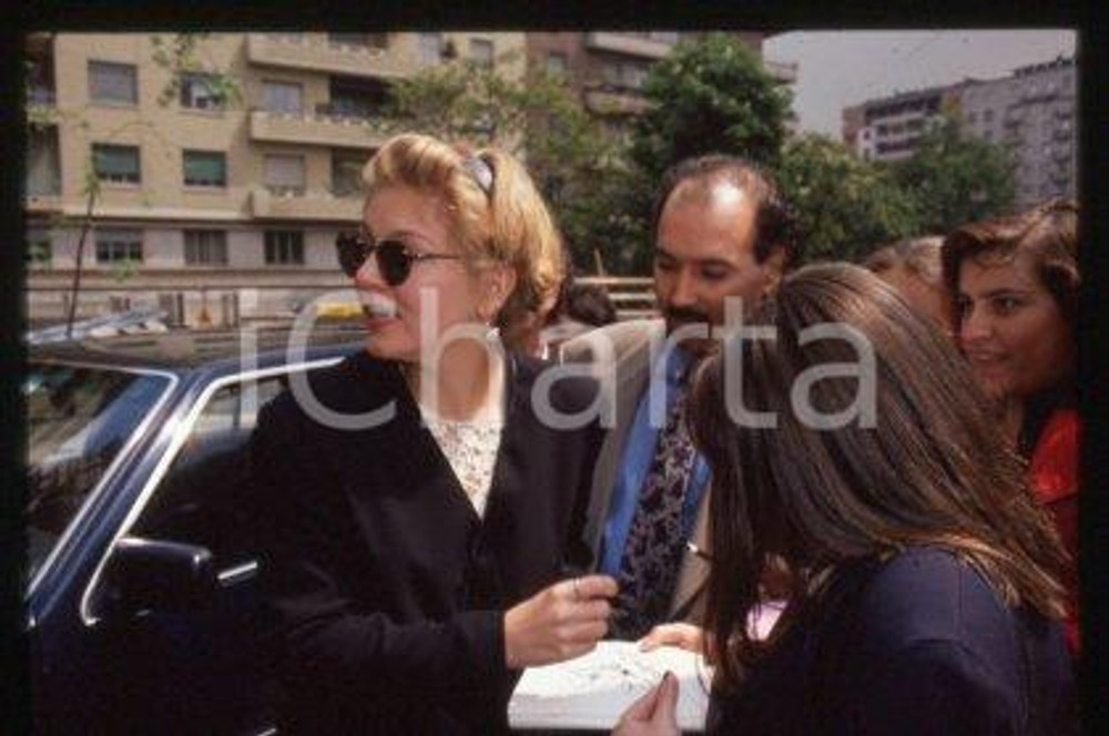 35mm vintage slide* 1991 ca CINEMA German-American film actress Sheryl LEE (78)