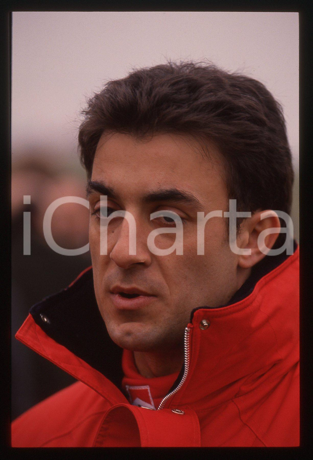 35mm vintage slide* 1992 FIORANO Jean ALESI scuderia FERRARI - Ritratto (15)