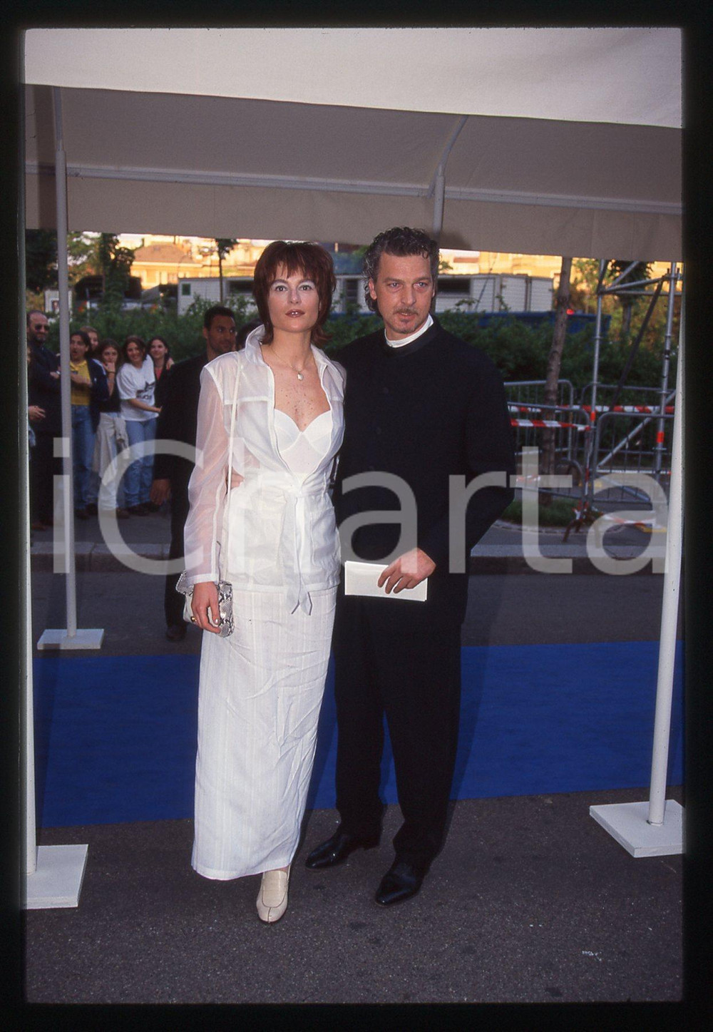 35mm vintage slide* 1995 ca MILANO TELEGATTI Stefano TACCONI e Laura SPERANZA 27