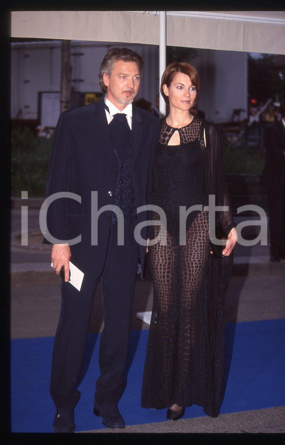 35mm vintage slide* 1995 ca MILANO TELEGATTI Stefano TACCONI e Laura SPERANZA 22