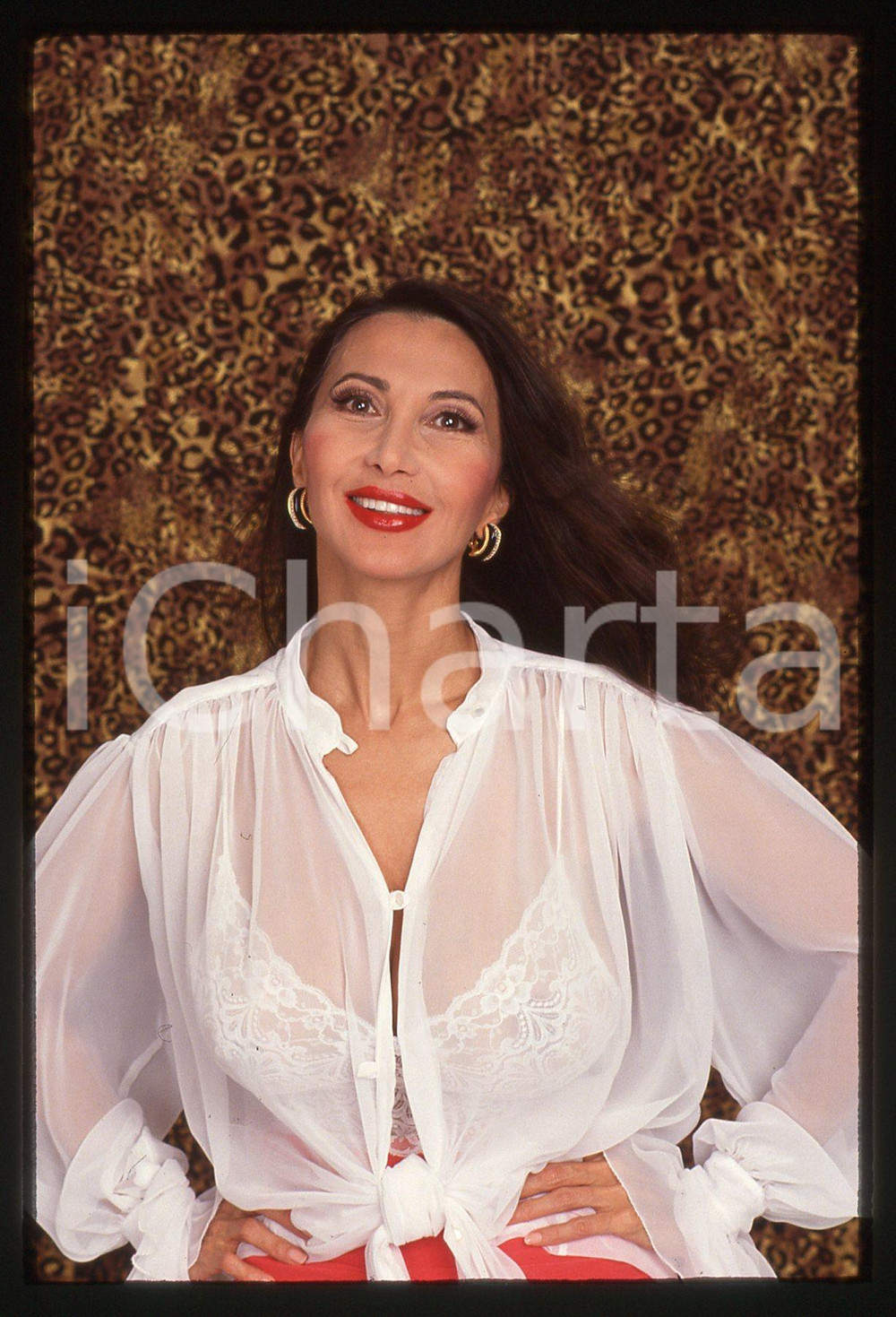 35mm vintage slide* 1990 ca COSTUME Brenda VENUS Ritratto dell'attrice (9)