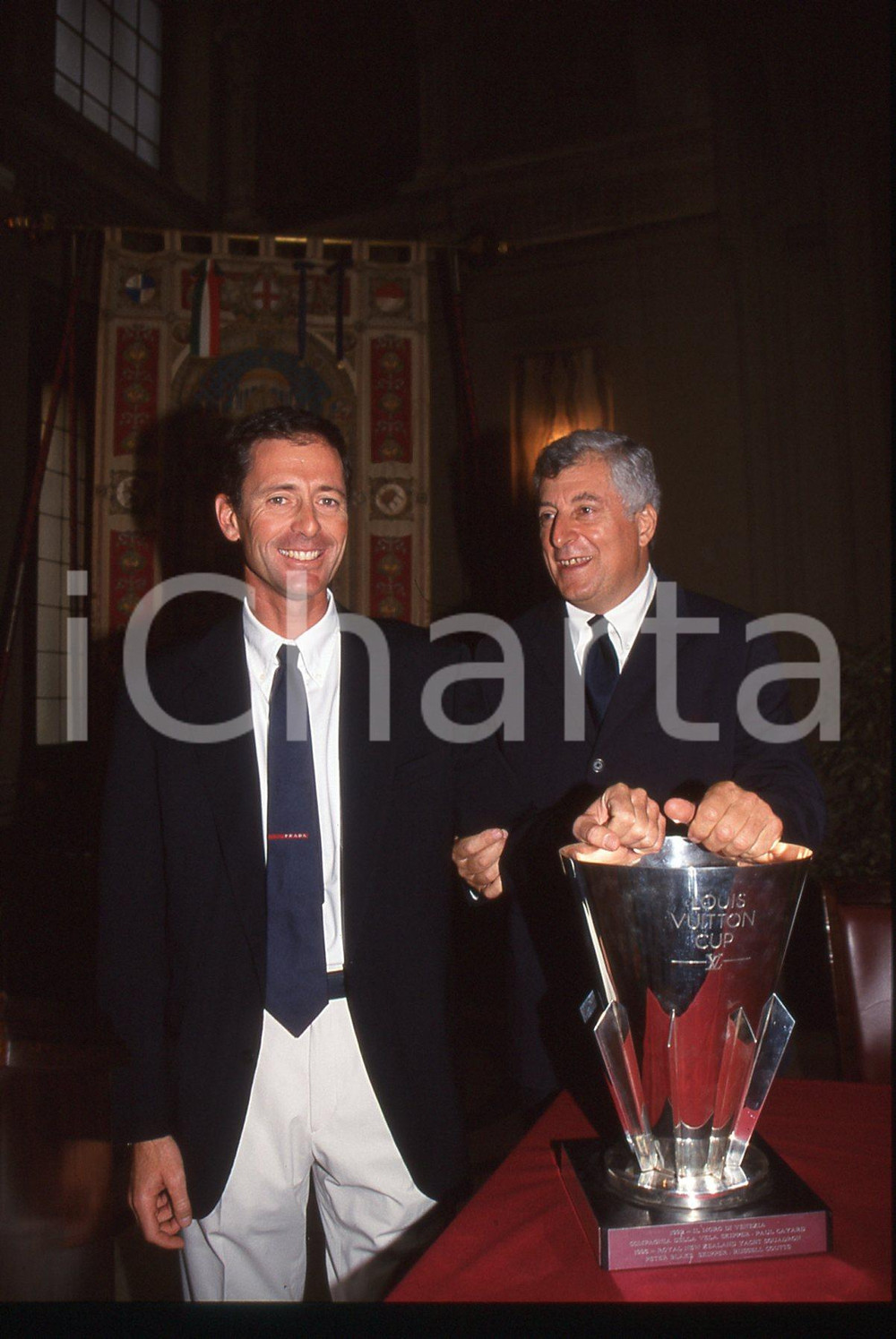 35mm vintage slide* 2000 MILANO - Francesco DE ANGELIS e Patrizio BERTELLI (21)