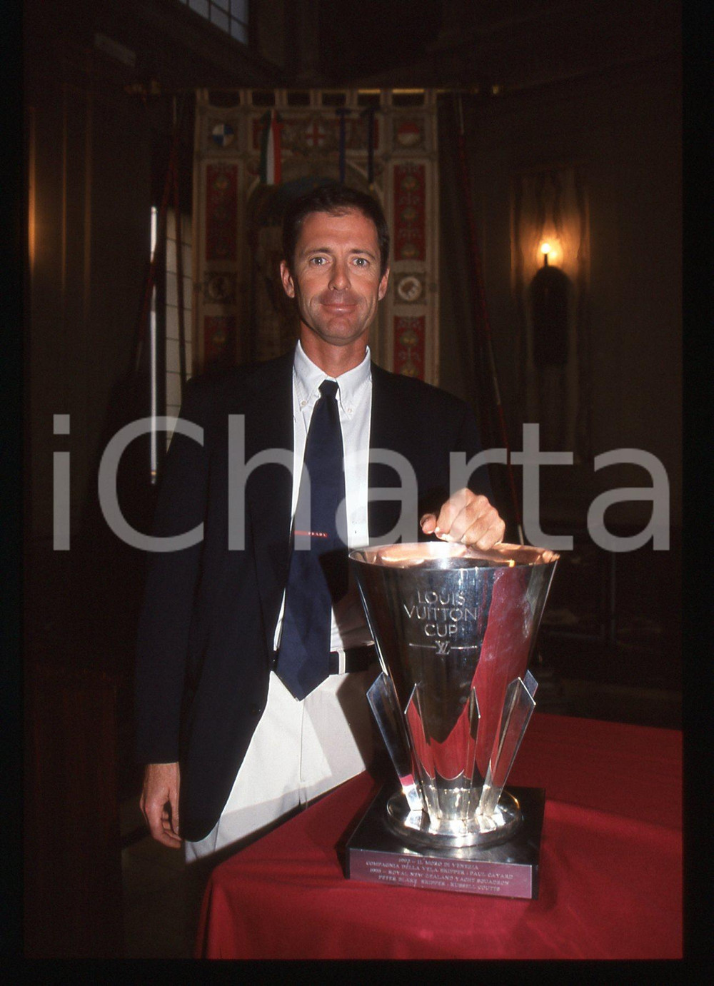 35mm vintage slide* 2000 MILANO - Francesco DE ANGELIS Ritratto del velista (23)