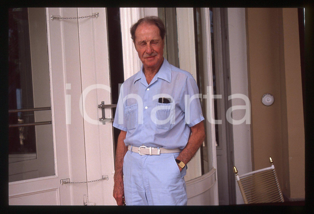 35mm vintage slide* 1988 VENEZIA Don AMECHE alla Mostra del Cinema - Ritratto 28