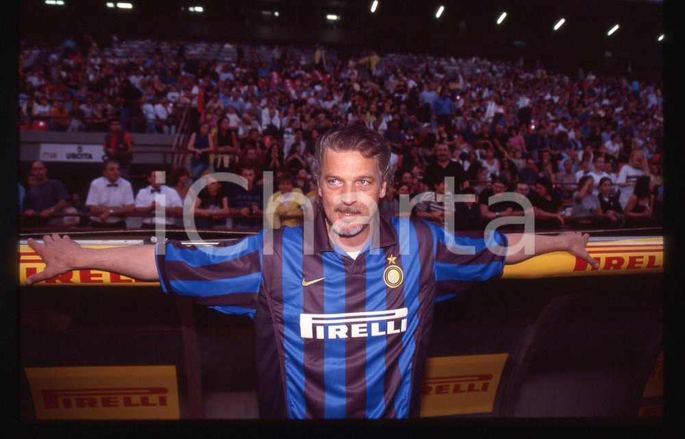 35mm vintage slide* 1998 MILANO - Stefano TACCONI a SAN SIRO con maglia INTER