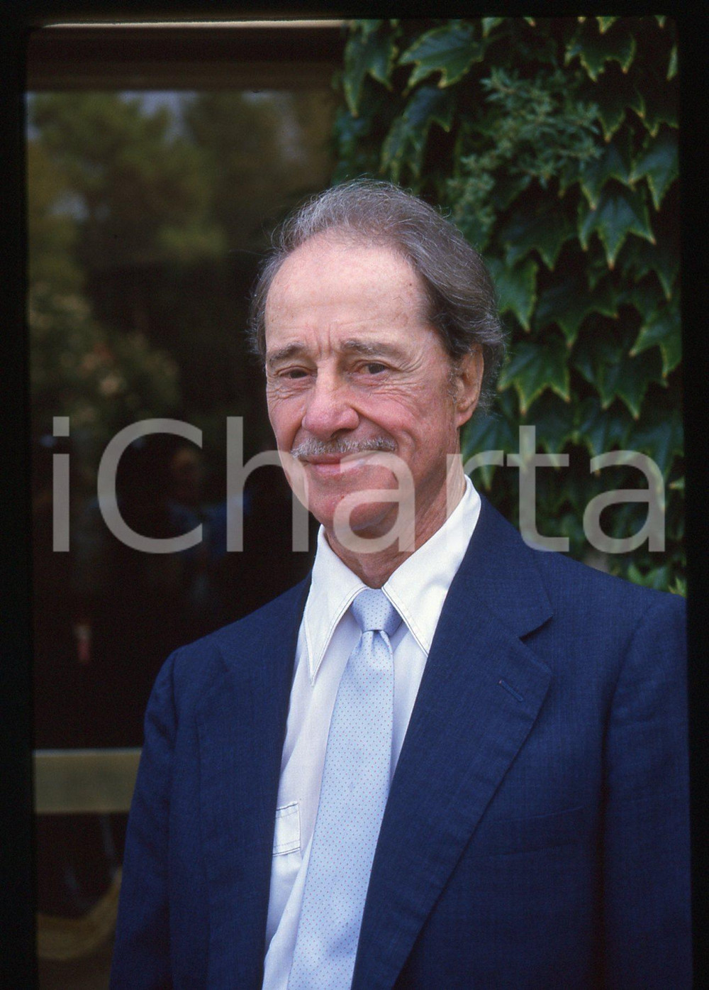 35mm vintage slide* 1988 VENEZIA Don AMECHE alla Mostra del Cinema - Ritratto 2